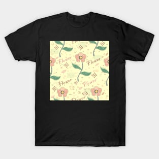 Floral Pattern T-Shirt